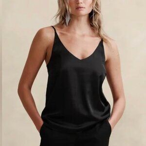 Black "Silk" Camisole